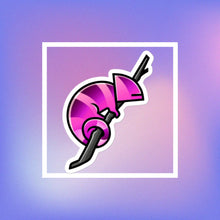 Load image into Gallery viewer, Pink Chameleon - Sticker
